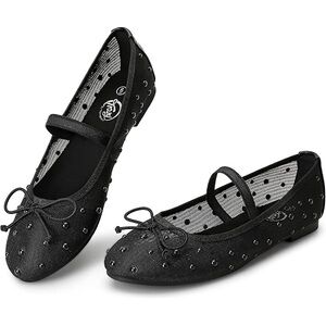 Trary Mesh Ballet Flats